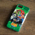 Justice League Team Power Up Green iPhone 8 Pro Case
