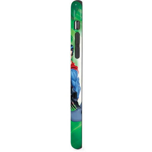 Justice League Team Power Up Green iPhone X Pro Case