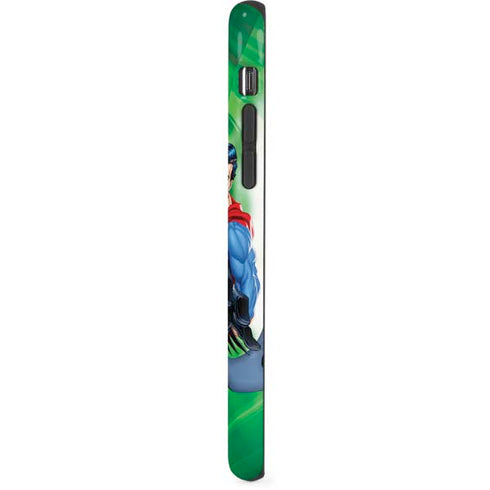 Justice League Team Power Up Green iPhone XS Pro Case
