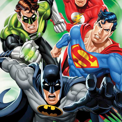 Justice League Team Power Up Green iPhone XS Skin