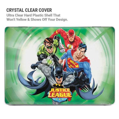 Justice League Team Power Up Green MacBook Pro 16in (2019-20) Case plus Skin