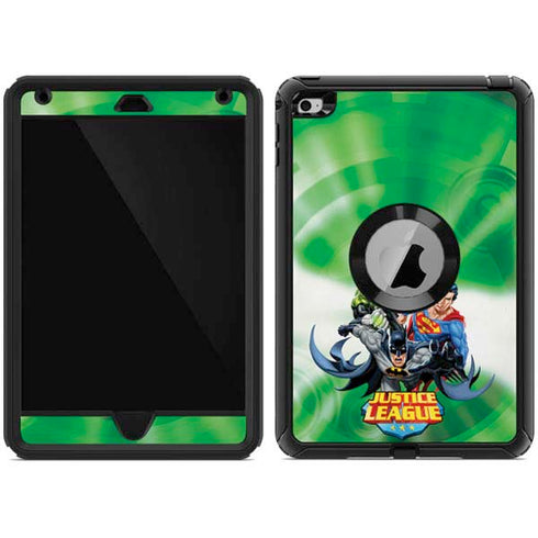 Justice League Team Power Up Green Otterbox Defender iPad Skin