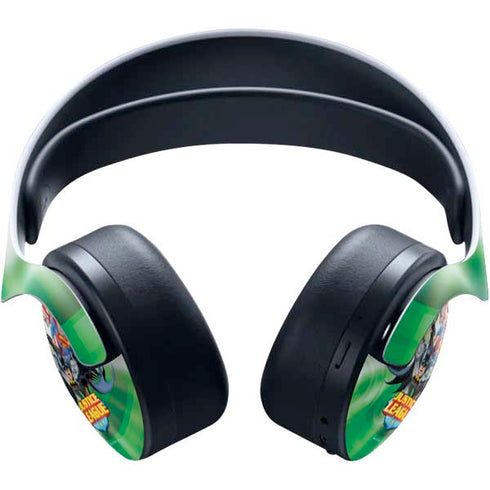 Justice League Team Power Up Green PULSE 3D Wireless Headset for PS5 Skin