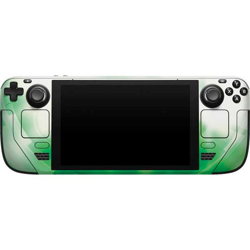 Justice League Team Power Up Green Steam Deck Handheld Gaming Computer Skin