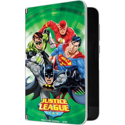 Justice League Team Power Up Green Surface Duo Skin
