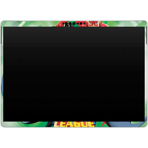 Justice League Team Power Up Green Surface Pro 9 Skin