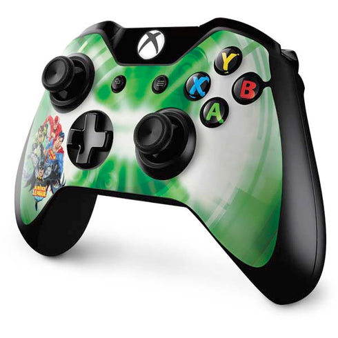 Justice League Team Power Up Green Xbox One Controller Skin