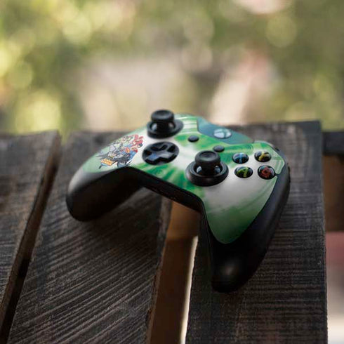 Justice League Team Power Up Green Xbox One Controller Skin