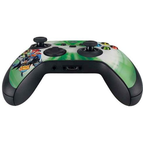 Justice League Team Power Up Green Xbox Series X Controller Skin