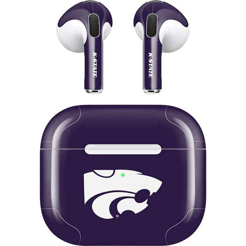Kansas State University K-State Apple AirPods (3rd Gen 2021) Skin