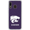 Kansas State University K-State Galaxy A20 Clear Case