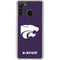 Kansas State University K-State Galaxy A21 Clear Case