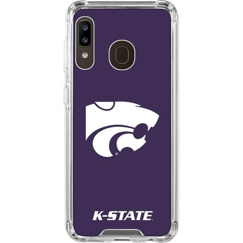 Kansas State University K-State Galaxy A30 Clear Case