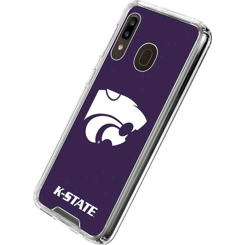 Kansas State University K-State Galaxy A30 Clear Case