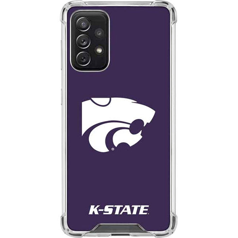 Kansas State University K-State Galaxy A72 5G Clear Case