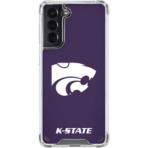 Kansas State University K-State Galaxy S21 5G Clear Case