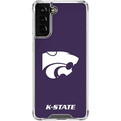 Kansas State University K-State Galaxy S21 FE Clear Case
