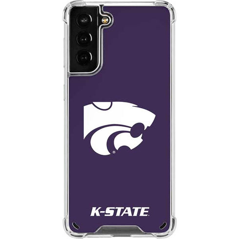 Kansas State University K-State Galaxy S21 Plus 5G Clear Case