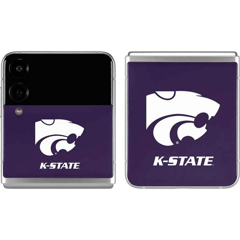 Kansas State University K-State Galaxy Z Flip4 5G Skin