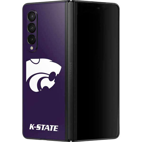 Kansas State University K-State Galaxy Z Fold3 5G Skin
