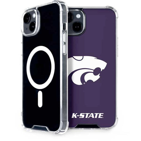 Kansas State University K-State iPhone 15 Plus MagSafe Case