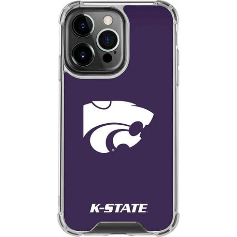 Kansas State University K-State iPhone 14 Pro Clear Case