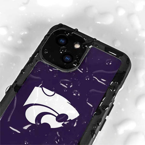 Kansas State University K-State iPhone 15 Waterproof Case