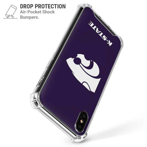 Kansas State University K-State iPhone XS Max Clear Case