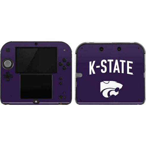 Kansas State University K-State Logo Nintendo 2DS Skin