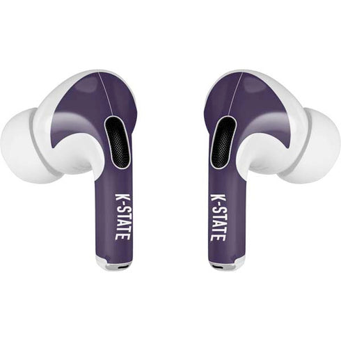 Kansas State University K-State Logo AirPods Pro 2nd Gen Skin