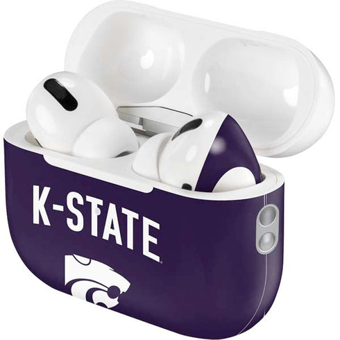 Kansas State University K-State Logo AirPods Pro 2nd Gen Skin