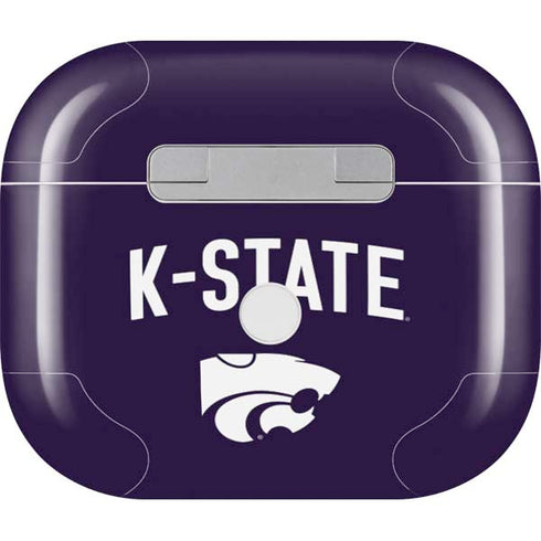Kansas State University K-State Logo Apple AirPods (3rd Gen 2021) Skin