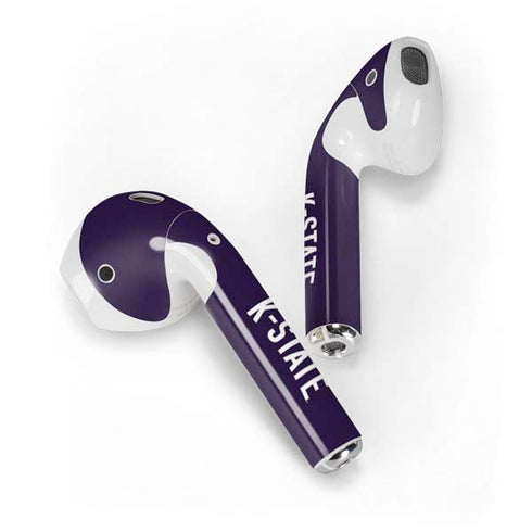 Kansas State University K-State Logo Apple AirPods Skin
