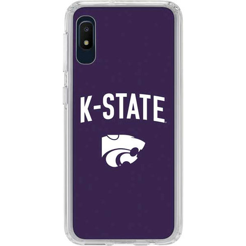 Kansas State University K-State Logo Galaxy A10e Clear Case