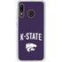 Kansas State University K-State Logo Galaxy A20 Clear Case