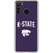 Kansas State University K-State Logo Galaxy A21 Clear Case