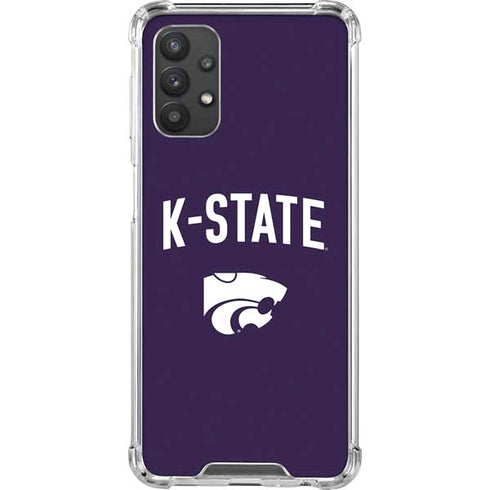 Kansas State University K-State Logo Galaxy A32 5G Clear Case