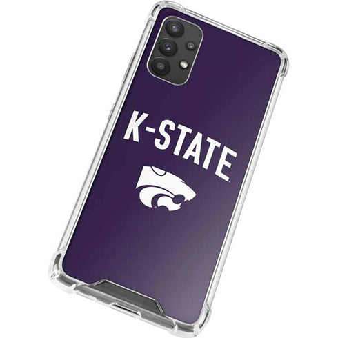 Kansas State University K-State Logo Galaxy A32 5G Clear Case