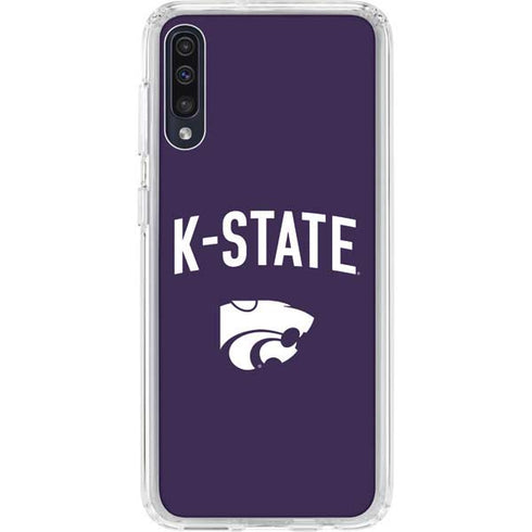 Kansas State University K-State Logo Galaxy A50 Clear Case