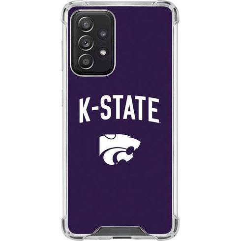 Kansas State University K-State Logo Galaxy A52 5G Clear Case