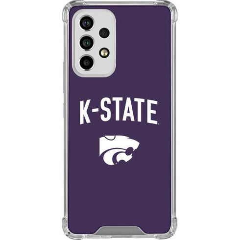 Kansas State University K-State Logo Galaxy A53 5G Clear Case