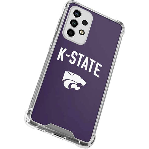 Kansas State University K-State Logo Galaxy A53 5G Clear Case