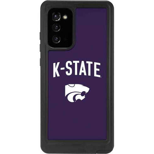 Kansas State University K-State Logo Galaxy Note20 5G Waterproof Case