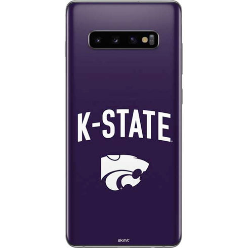 Kansas State University K-State Logo Galaxy S10 Plus Skin