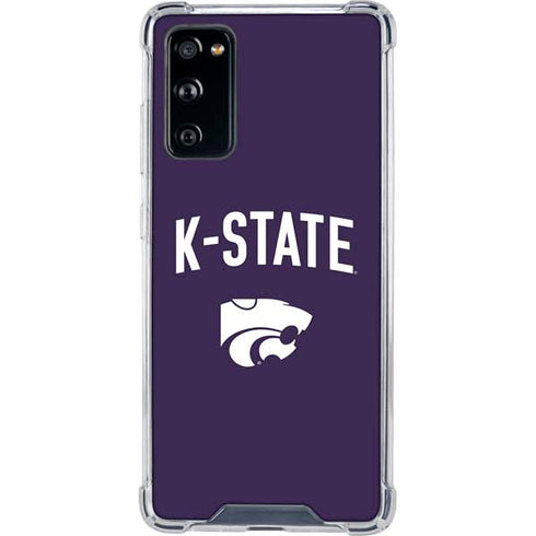 Kansas State University K-State Logo Galaxy S20 FE Clear Case