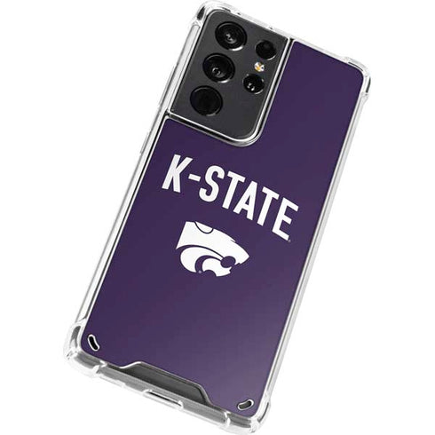 Kansas State University K-State Logo Galaxy S21 Ultra 5G Clear Case