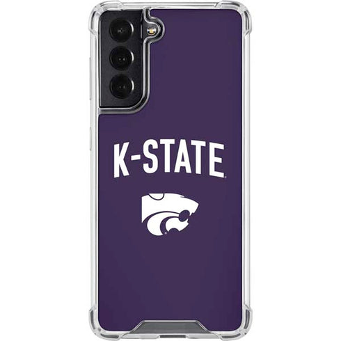 Kansas State University K-State Logo Galaxy S22 Clear Case