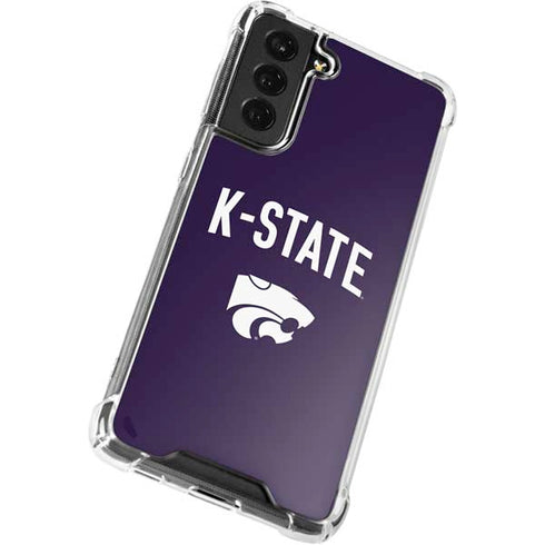 Kansas State University K-State Logo Galaxy S22 Clear Case