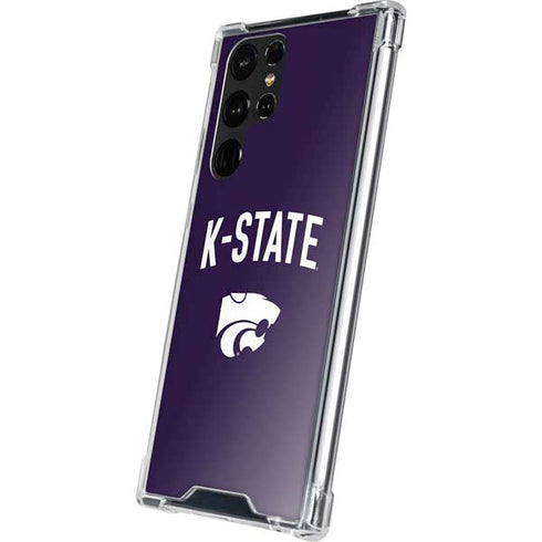 Kansas State University K-State Logo Galaxy S22 Ultra Clear Case
