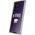 Kansas State University K-State Logo Galaxy S22 Ultra Clear Case